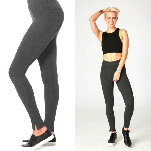 ๐Lot of 3 classic, great XL leggings! Mid-rise, like new, ankle pant-style ๐๐ - Picture 7 of 9